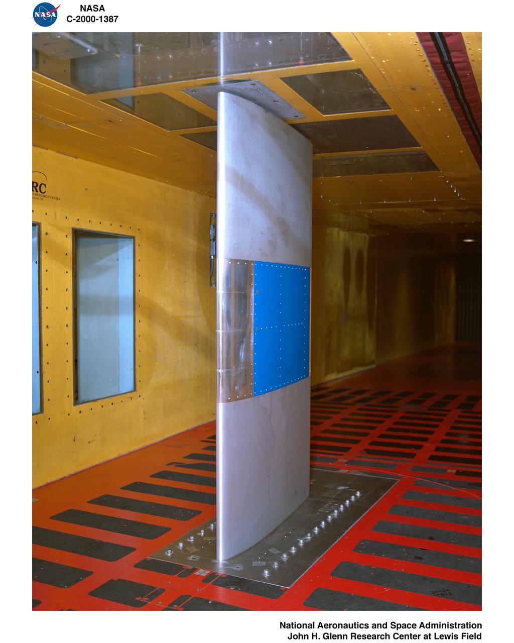 POST TEST FOR THE NATIONAL ADVISORY COMMITTEE FOR AERONAUTICS NACA 12 INCH AND 36 INCH CHORD 0012 AIRFOIL ABRASIONS TO SURFACE FOR FACILITY STANDARDIZATION