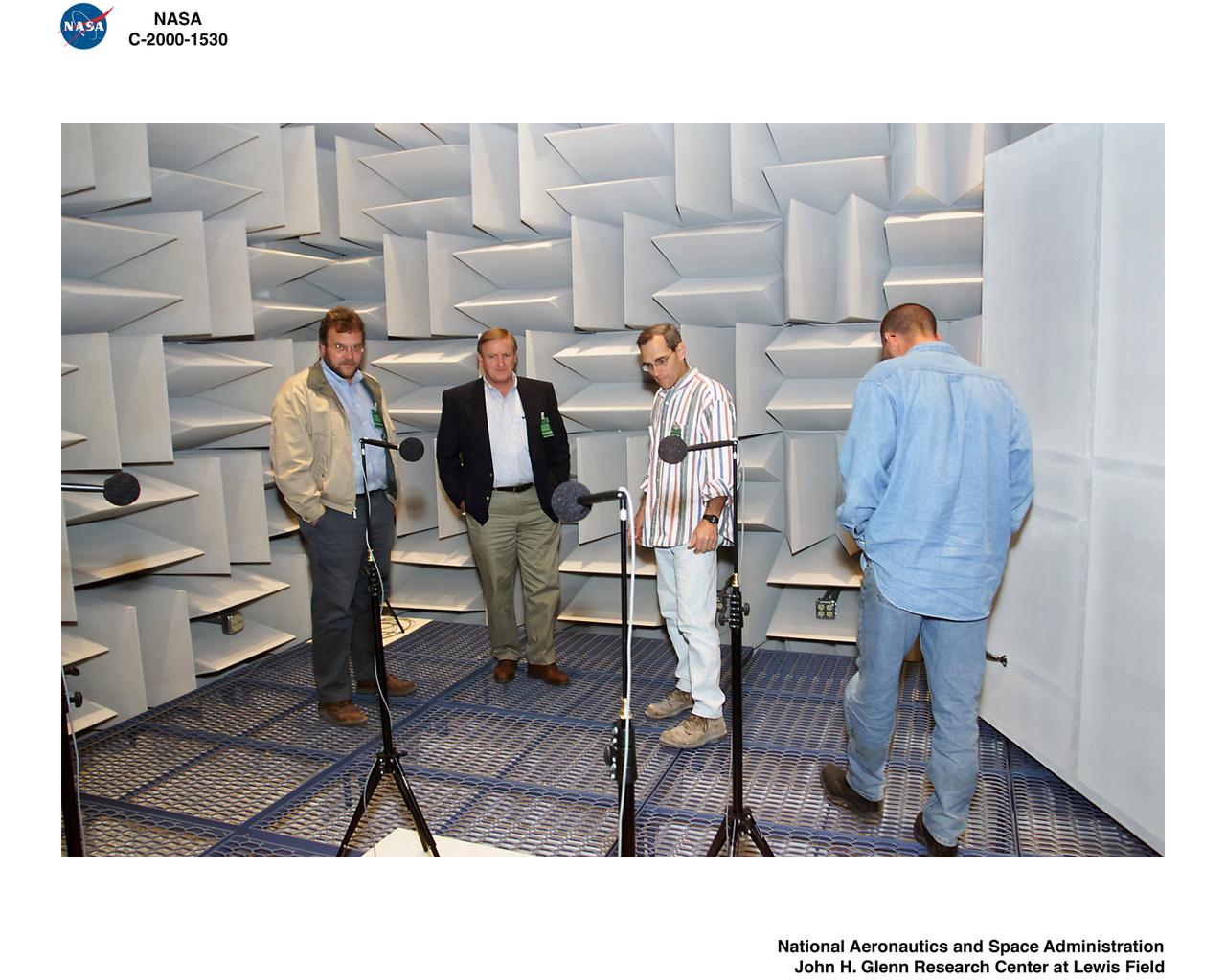 ACOUSTICAL TESTING LABORATORY RIBBON CUTTING AND TEAM RECOGNITION