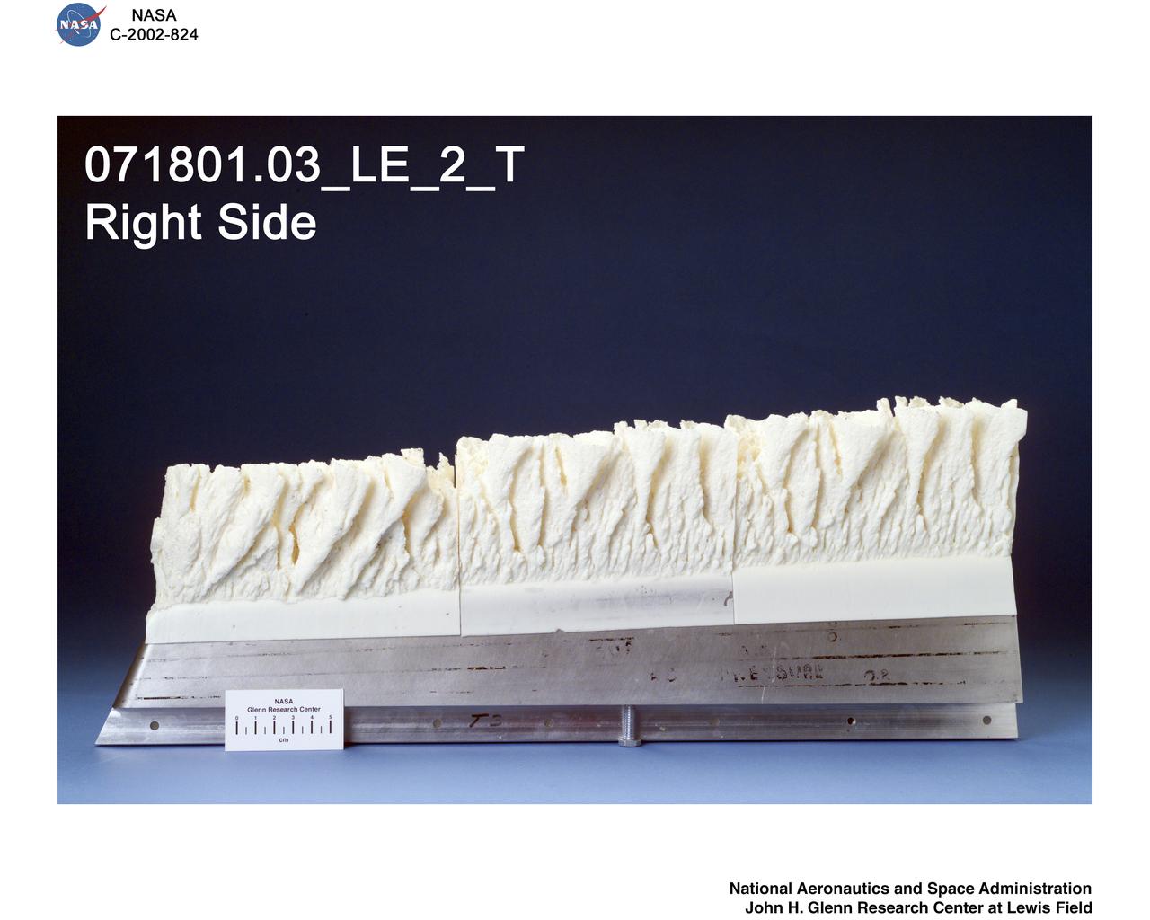 WICHITA STATE UNIVERSITY AND FEDERAL AVIATION ADMINISTRATION WITH NASA FOR ICE CASTINGS TEST
