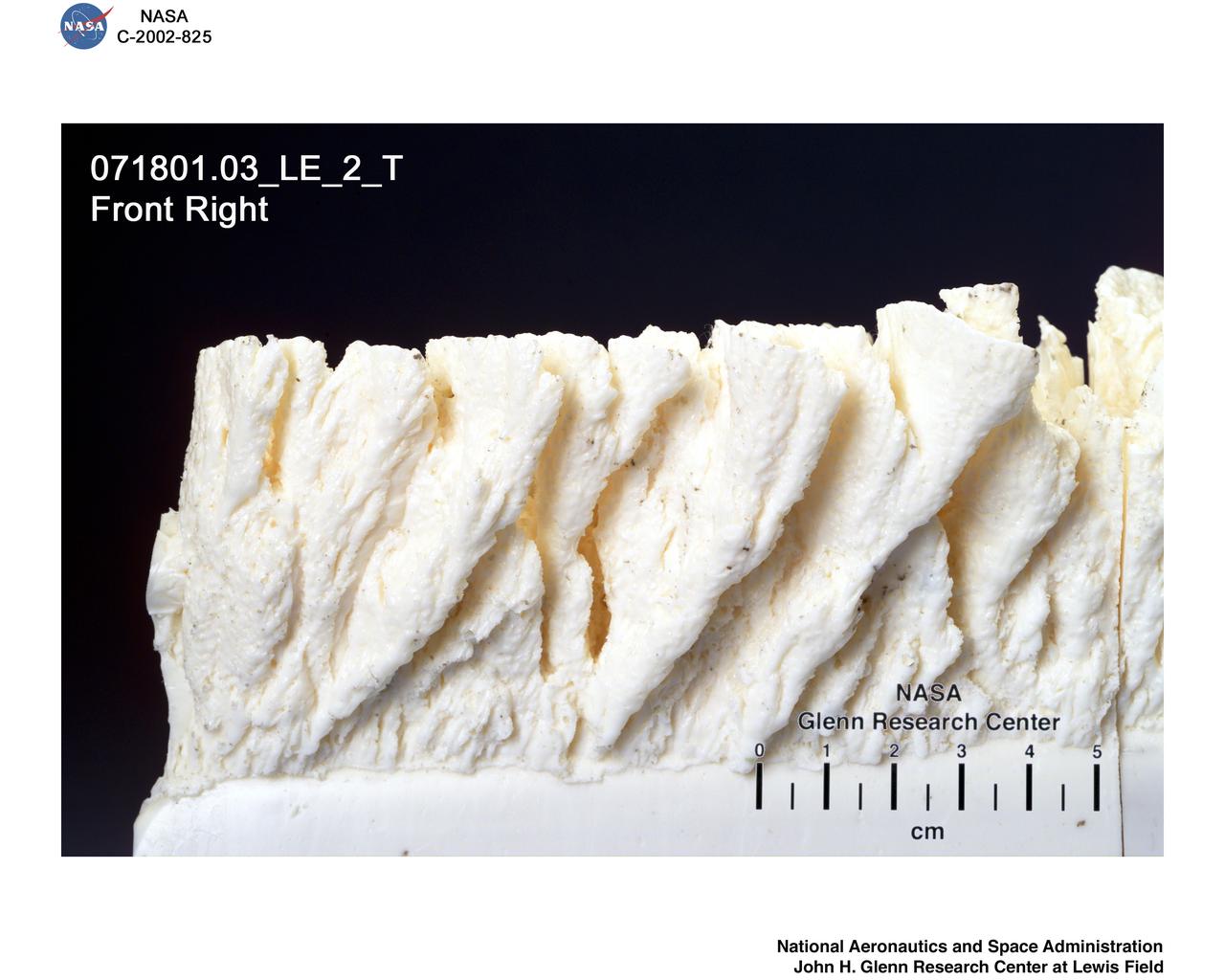 WICHITA STATE UNIVERSITY AND FEDERAL AVIATION ADMINISTRATION WITH NASA FOR ICE CASTINGS TEST