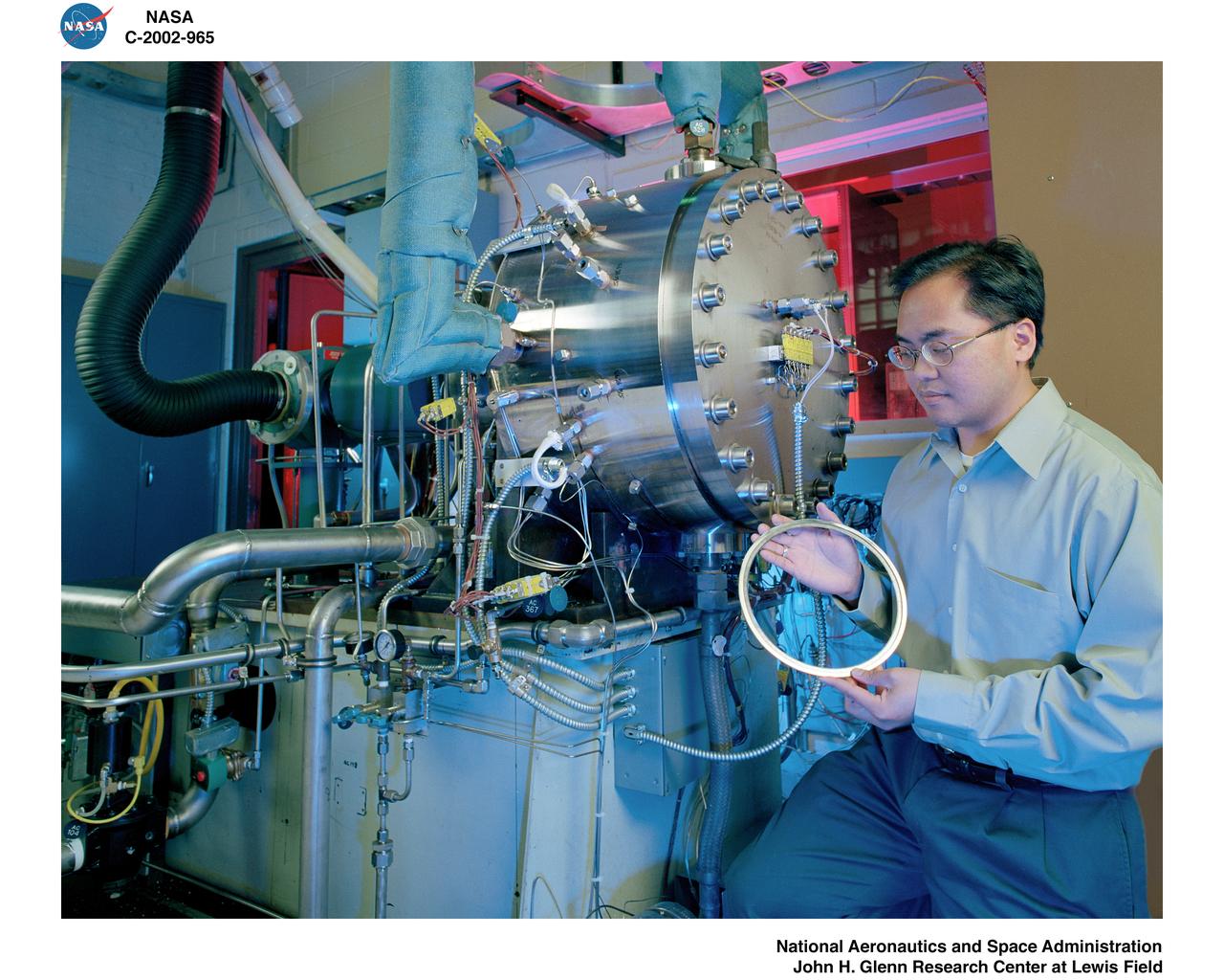 HIGH TEMP HIGH SPEED TURBINE SEAL TEST RIG