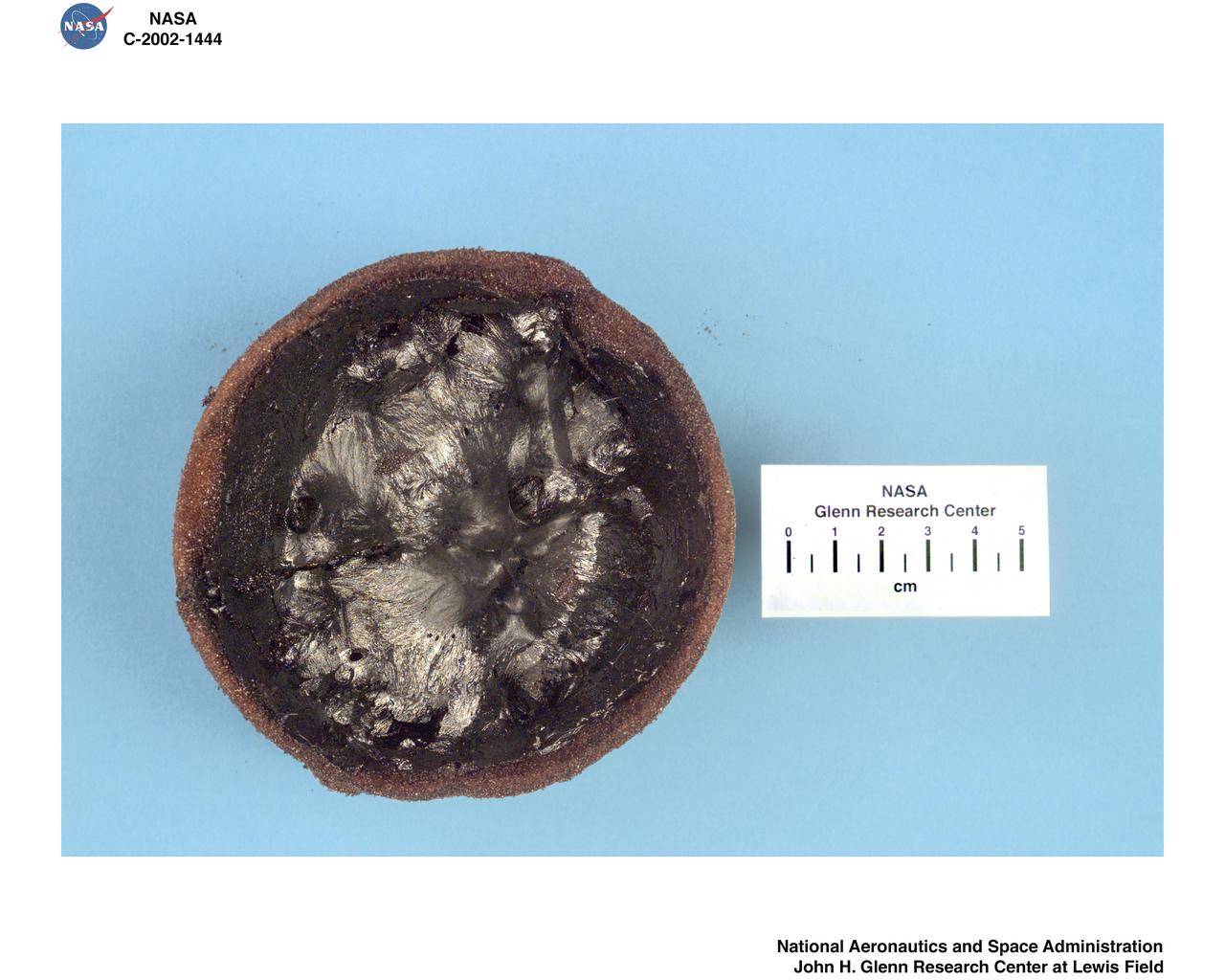 MICROGRAVITY SMOLDERING COMBUSTION POST FLIGHT SAMPLES - STS 105 AND STS 108