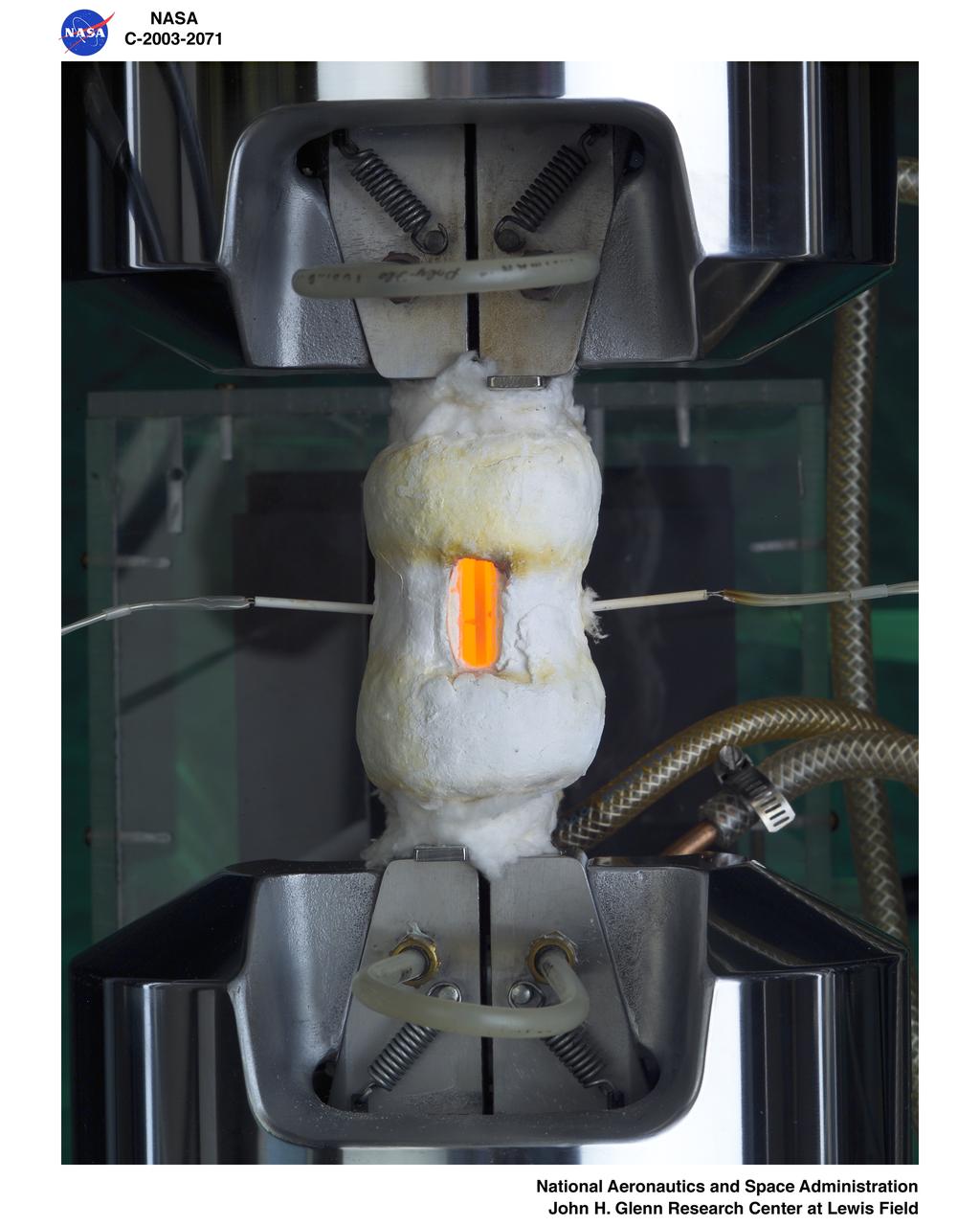 INTERIORS OF FATIGUE LAB - STIRLING RIG #1