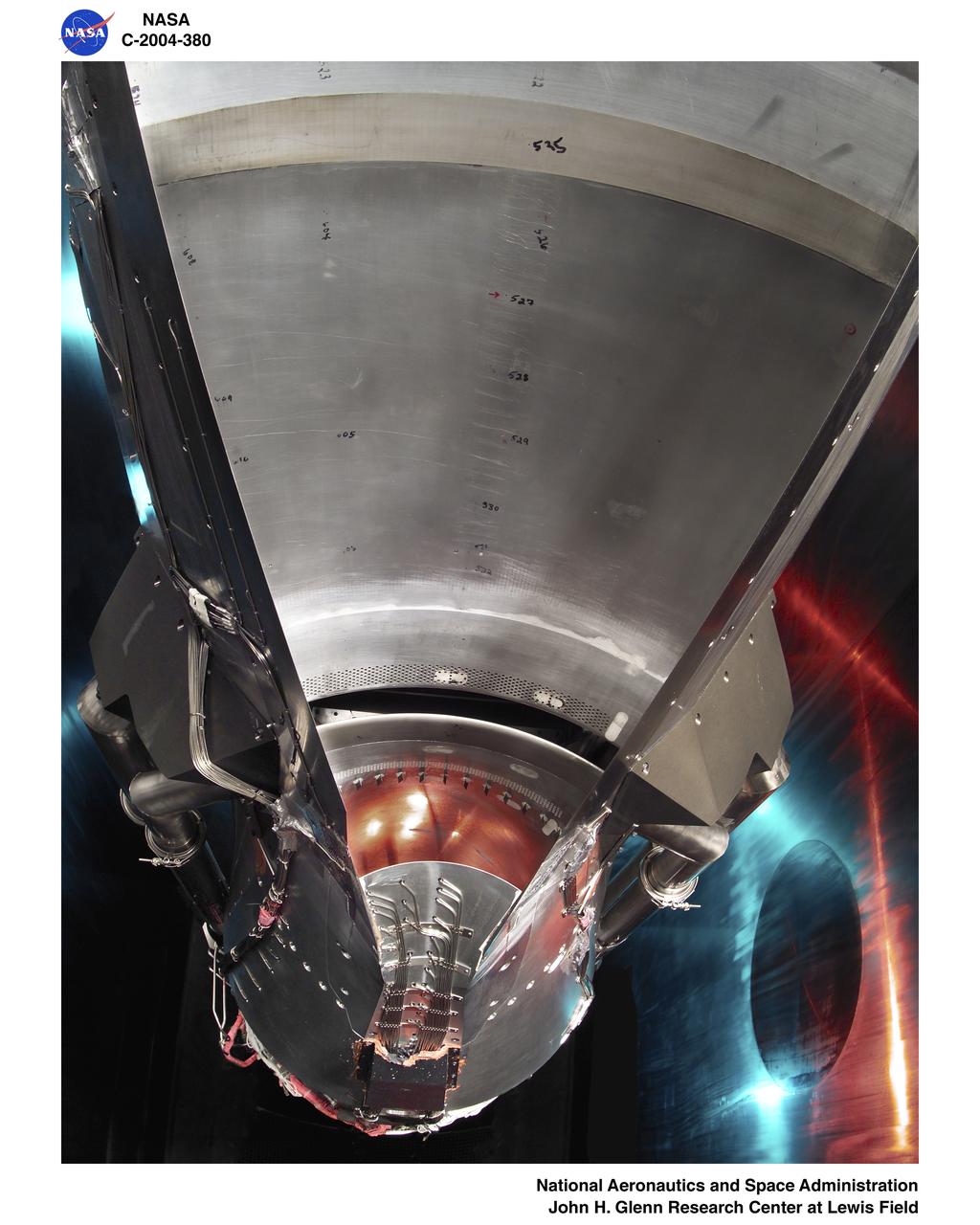 Parametric Inlet Model in 10x10 Wind Tunnel