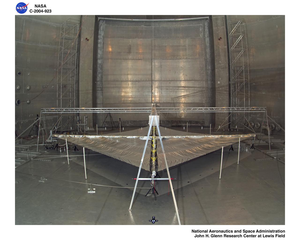 Solar Sail Testing at the Plum Brook Space Power Facility (SPF)