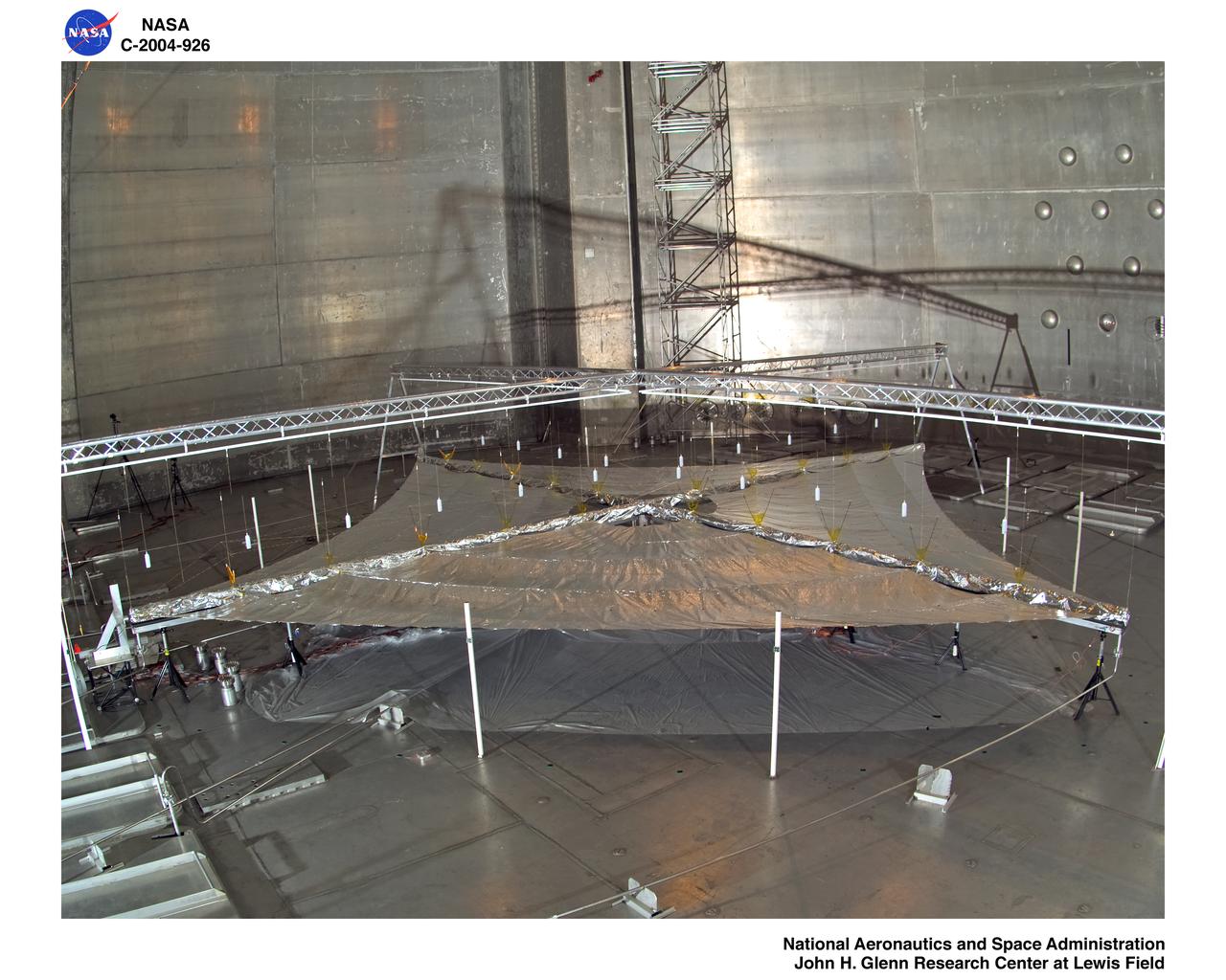 Solar Sail Testing at the Plum Brook Space Power Facility (SPF)