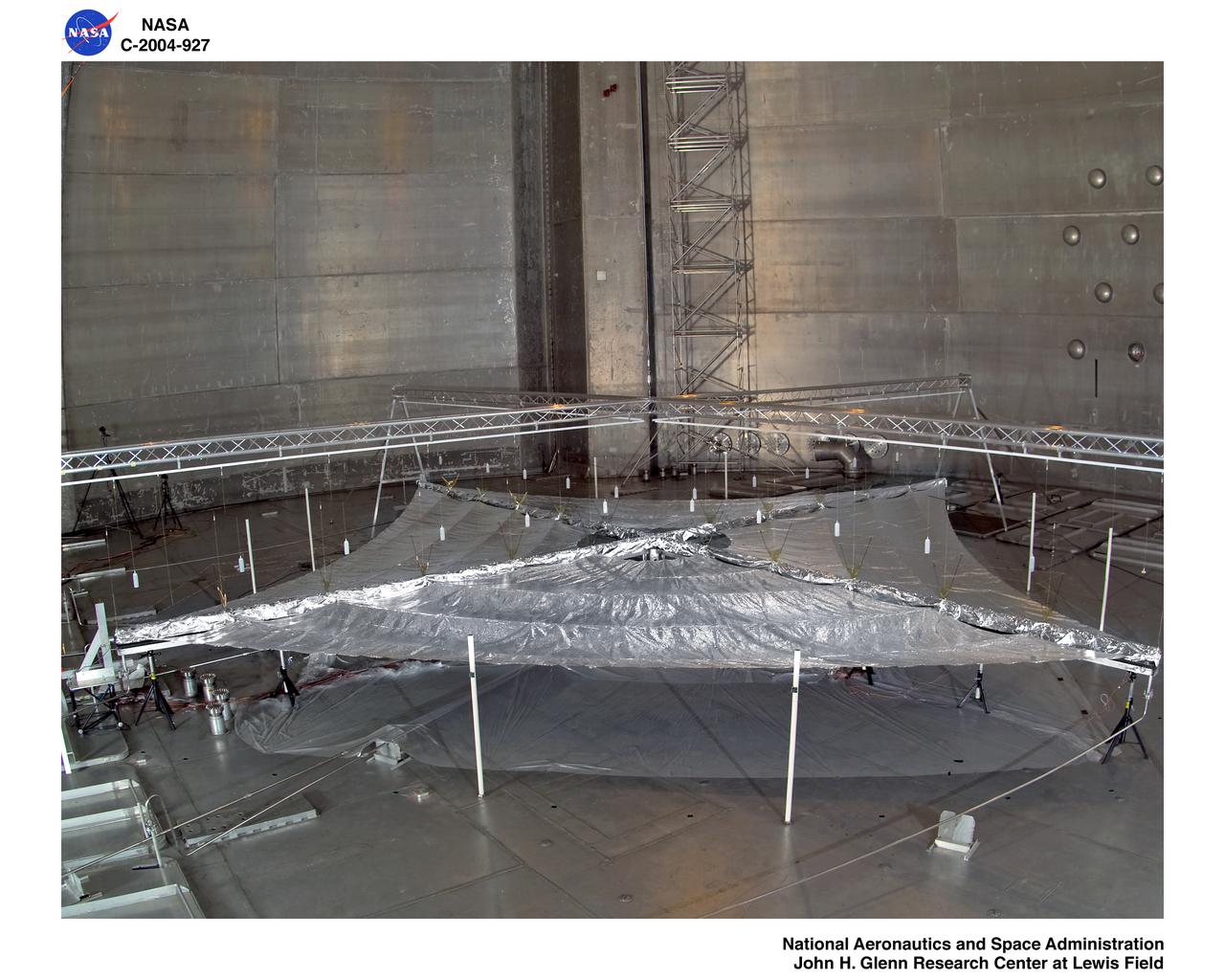Solar Sail Testing at the Plum Brook Space Power Facility (SPF)
