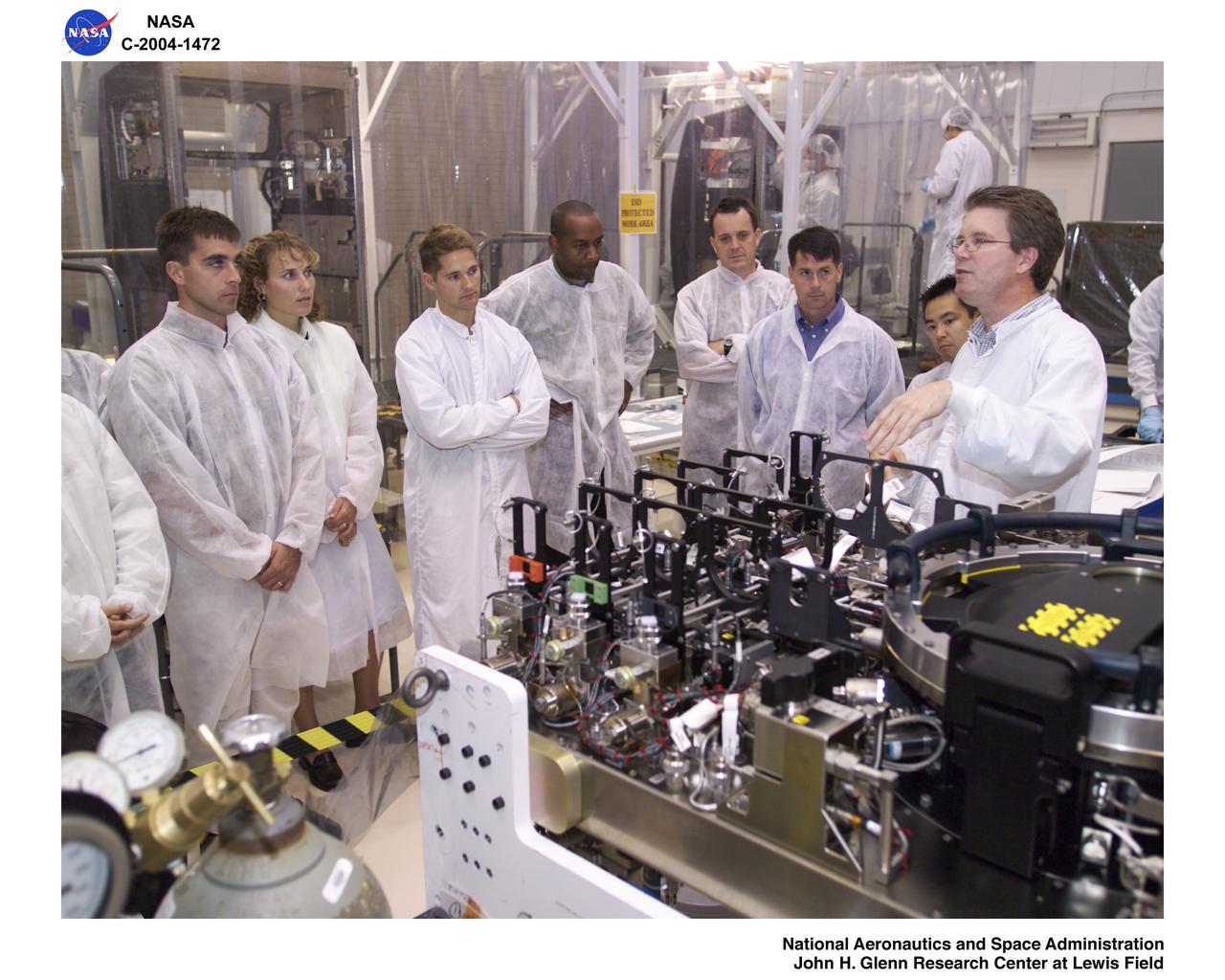 Visit to Glenn Research Center by the Astronaut Class of 2004