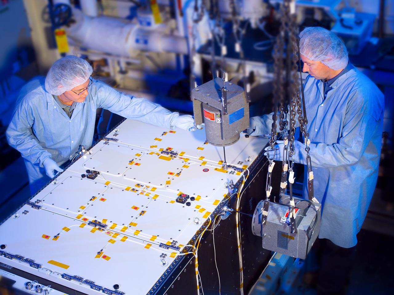 Fluids and Combustion Facility (FCF), Combustion Integration Rack (CIR) during testing in the Structural Dynamics Laboratory (SDL). The Fluids and Combustion Facility (FCF) is a set of two International Space Station (ISS) research facilities designed to support physical and biological experiments in support of technology development and validation in space. The FCF consists of two modular, reconfigurable racks called the Combustion Integration Rack (CIR) and the Fluids Integration Rack (FIR). The CIR and FIR were developed at NASAʼs Glenn Research Center.