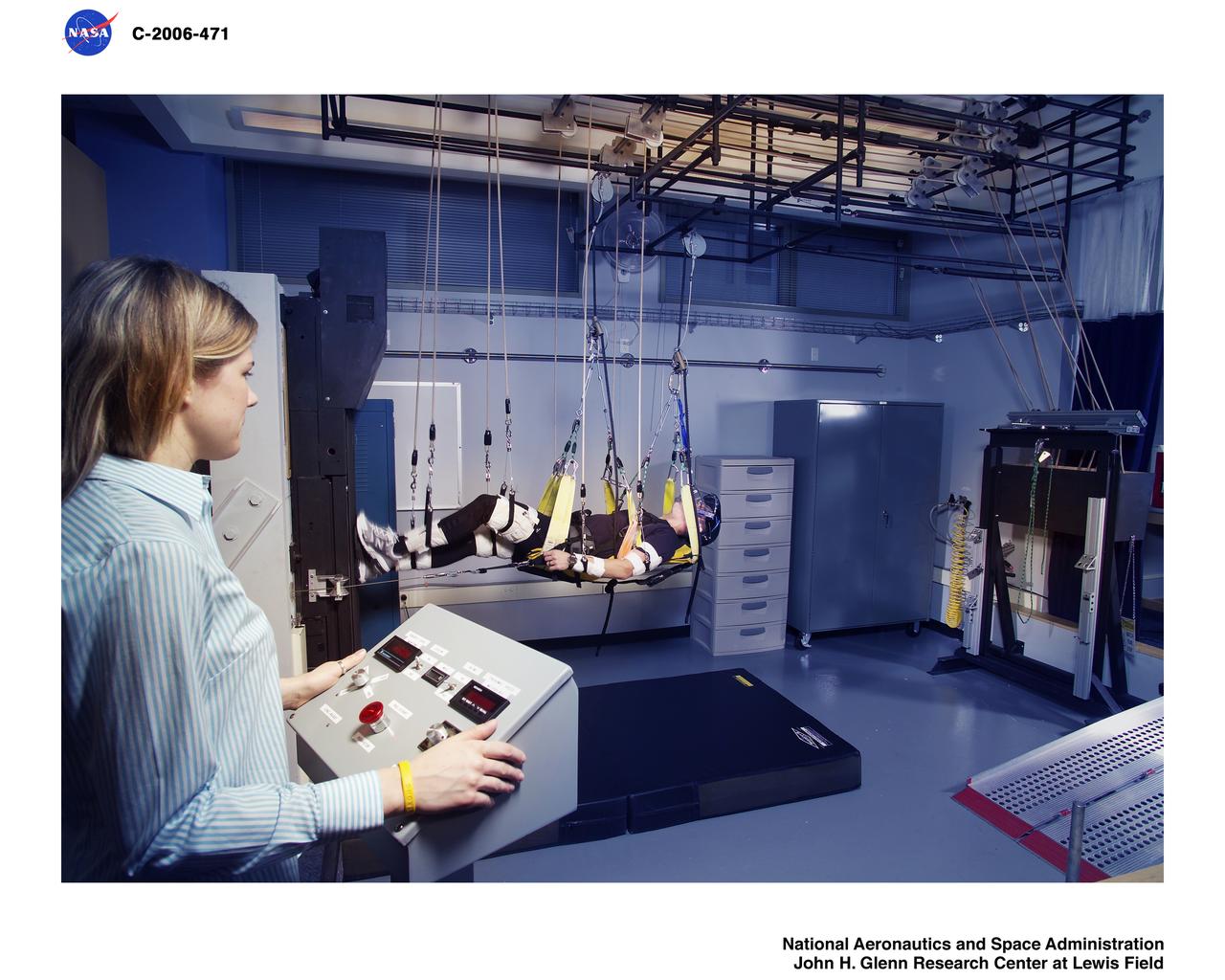 Zero Gravity Locomotion Simulator (ZLS) (0-g)