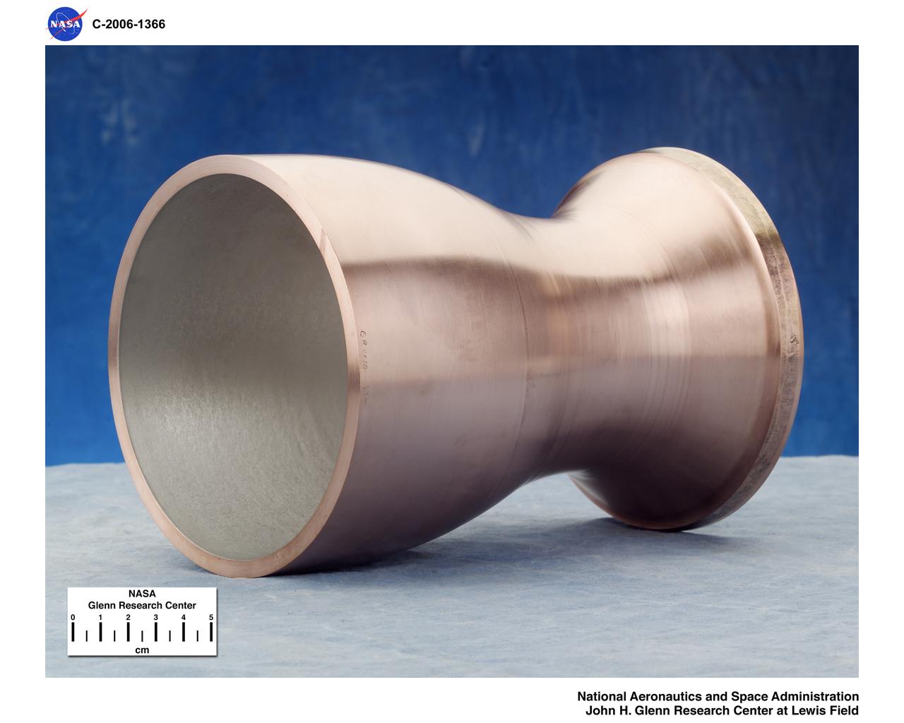 Kinetic Metallization (KM) NiCrAly coated GRCop-84 Thrust Chamber