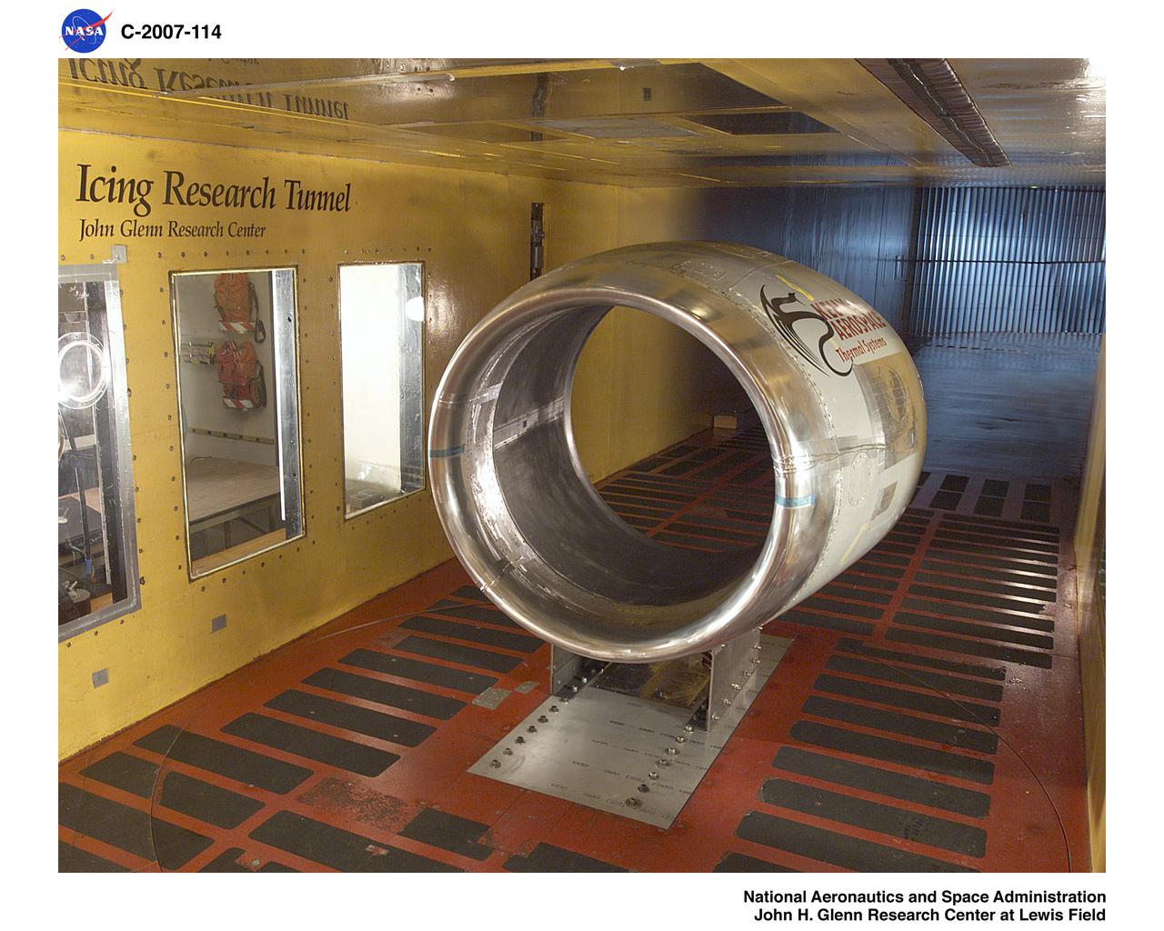 Kelly Aerospace 727 inlet anti-icing model