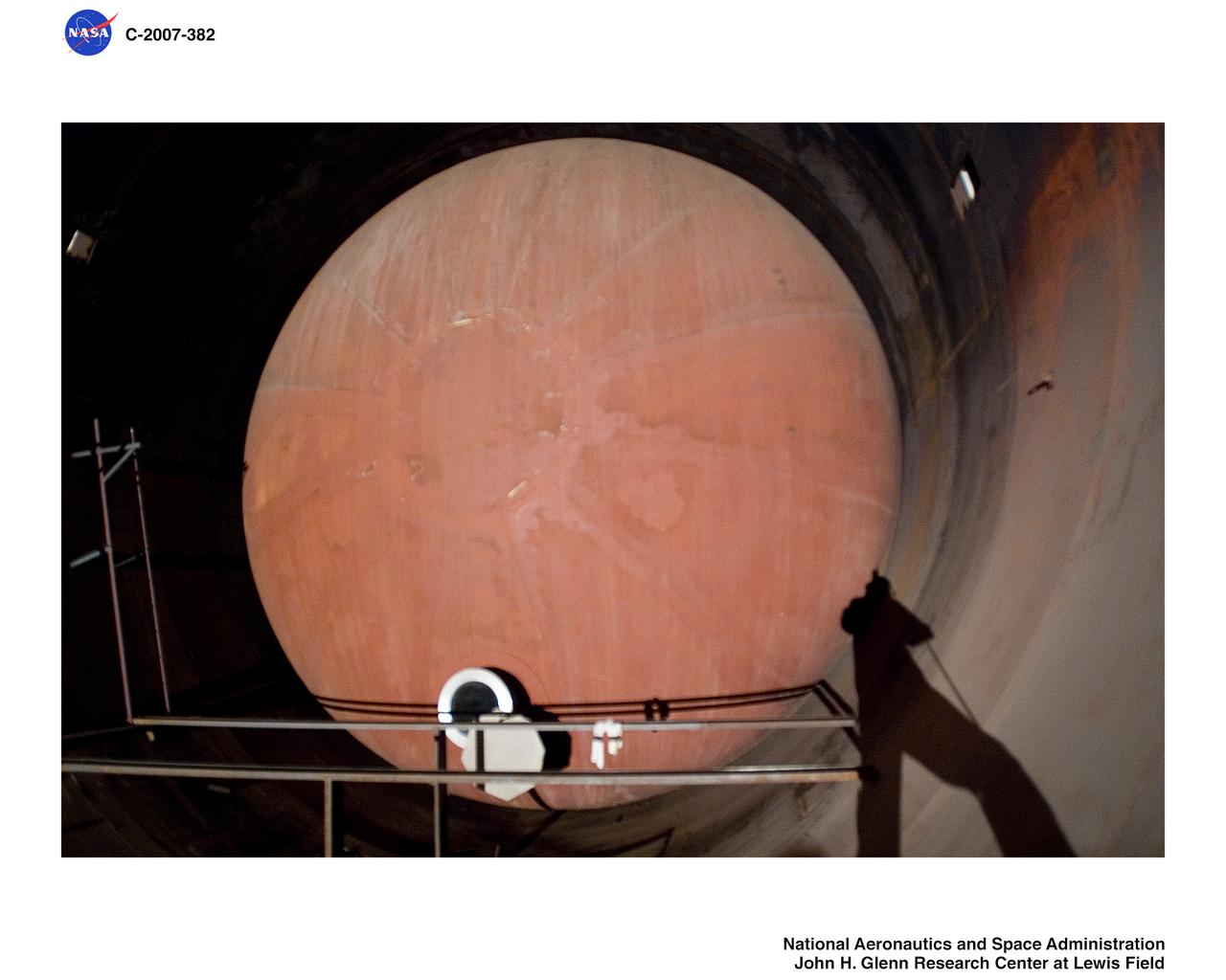 Altitude Wind Tunnel (AWT) interior pictures before demolition