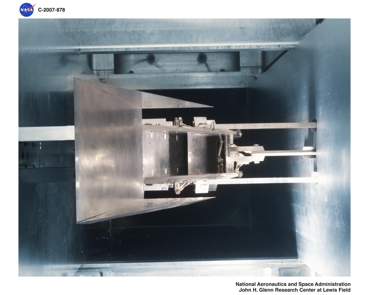 IMX (Inlet Mode Transistion) Mach 4 Inlet Model in the 1x1 Wind Tunnel