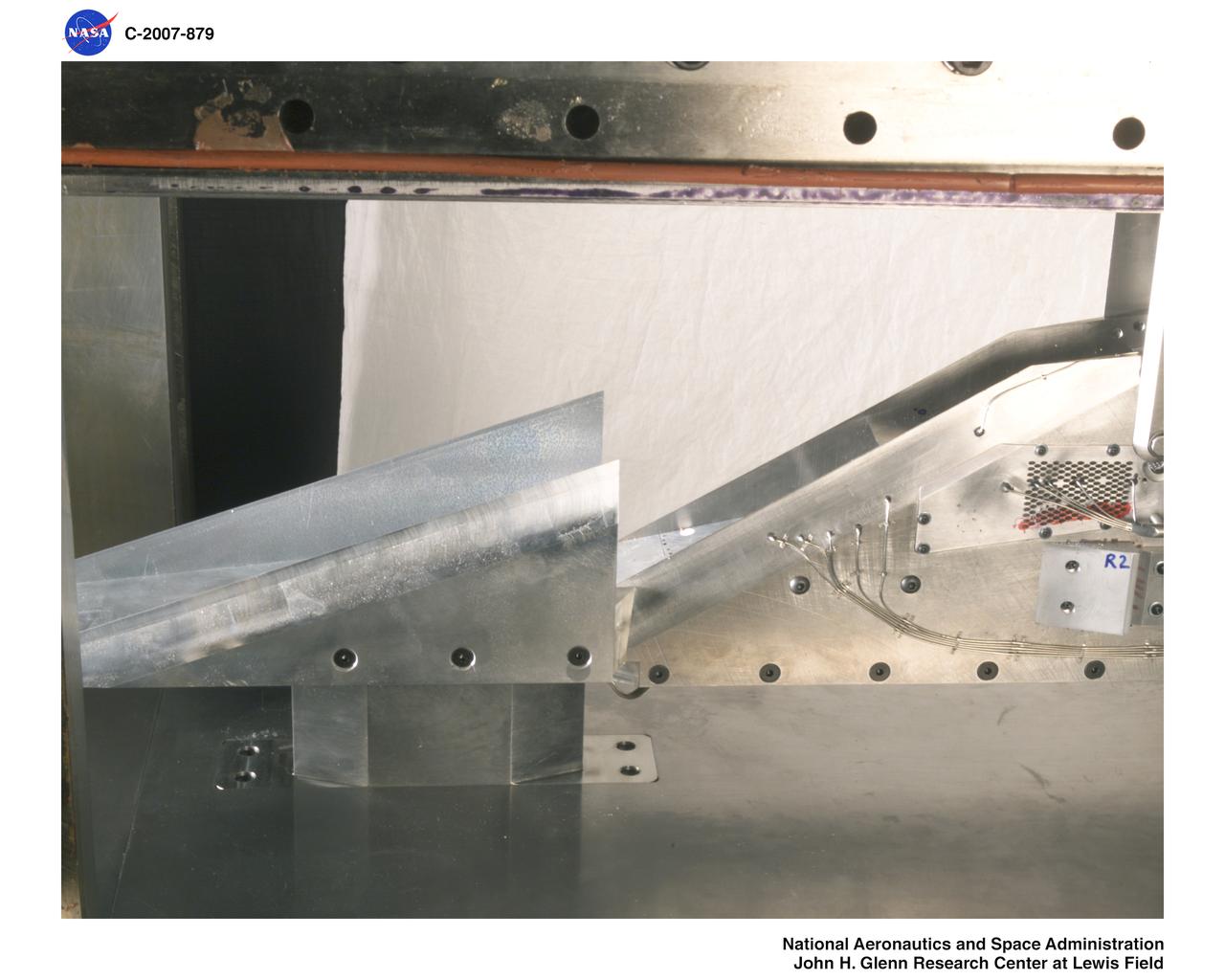 IMX (Inlet Mode Transistion) Mach 4 Inlet Model in the 1x1 Wind Tunnel