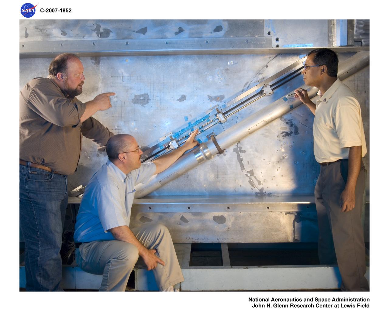 Wind Tunnel Cable Tray Model