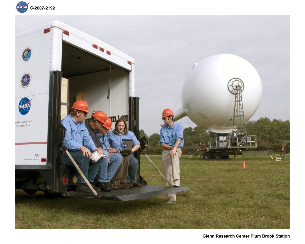 Sky Sentry / Aerostat Balloon at NASA Plum Brook Station