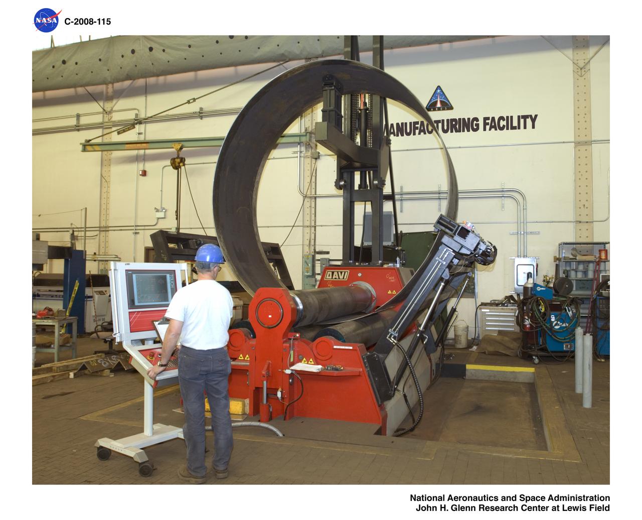 Inner Can US7 Ballast Assembly, Ares 1-X Steel Rolled on Davi