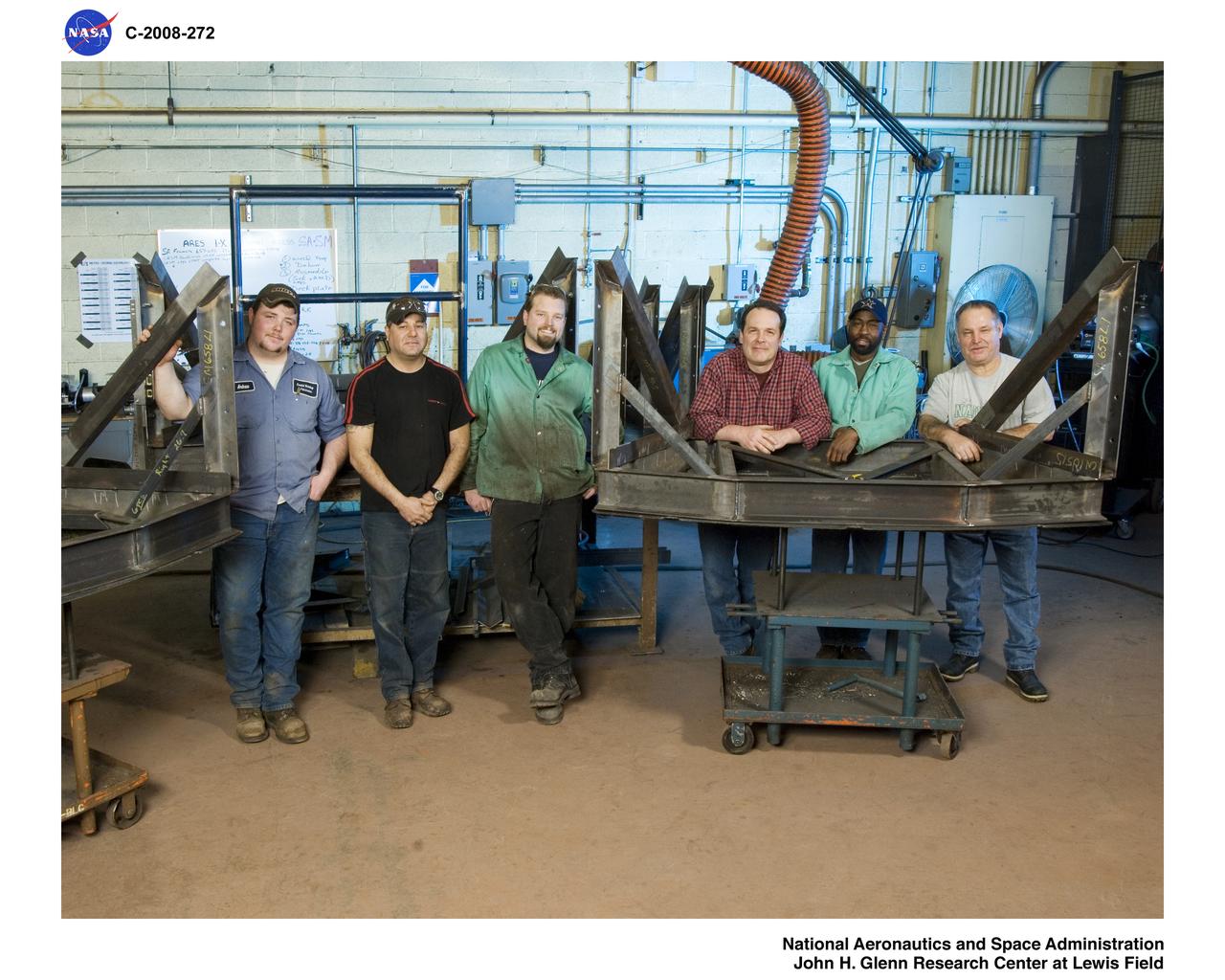 Interior Hardware Fabrication for Ares 1-X Segments