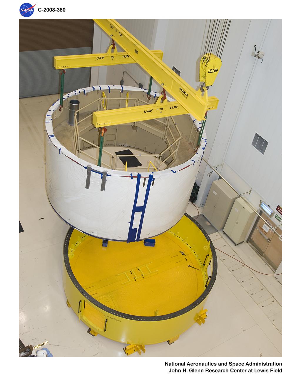 Movement of Ares 1-X US-4 segment from Building 50 to Building 333