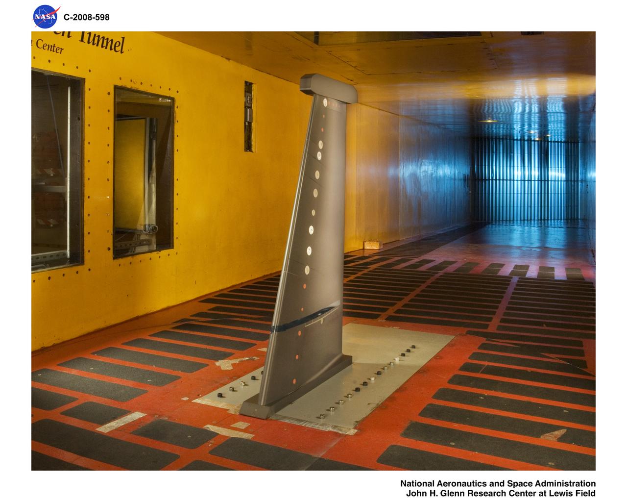 S-3 Viking 1/3 Wing Section in the Icing Research Tunnel