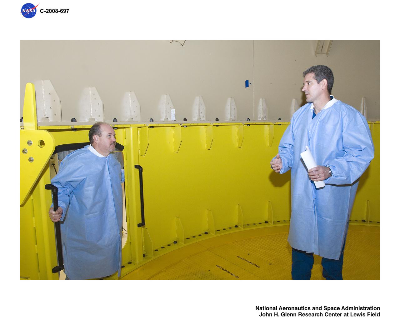 Silver Snoopy Awards recipients and Astronaut visit, Tour