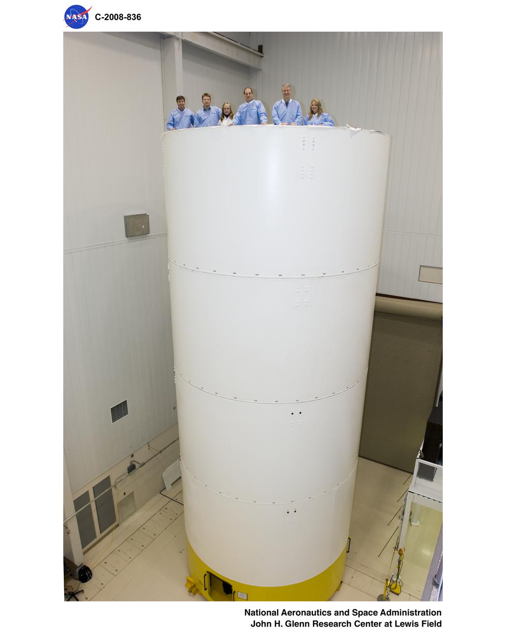 Constellation program office tour of Ares 1-X fabrication facility and segment Super Stack