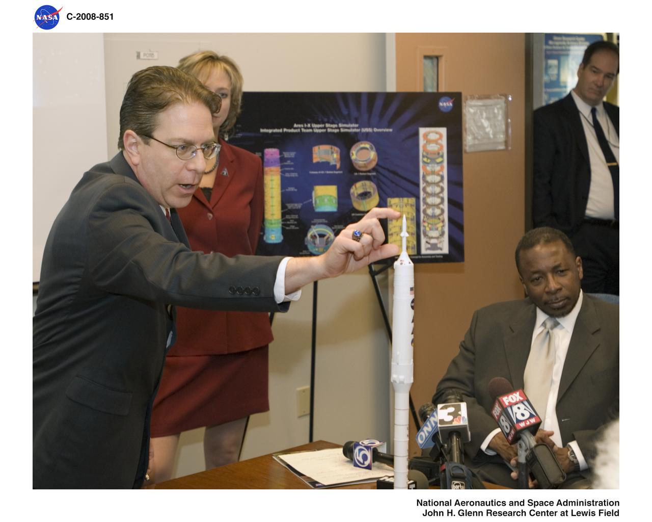 Media Day for Ares 1-X