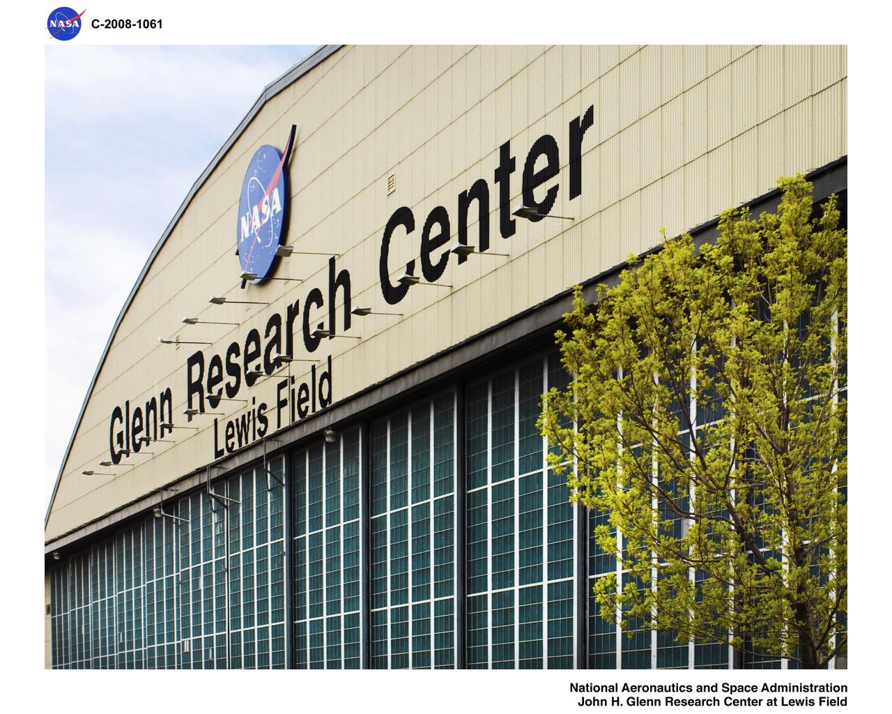 Glenn Research Center Hangar Front