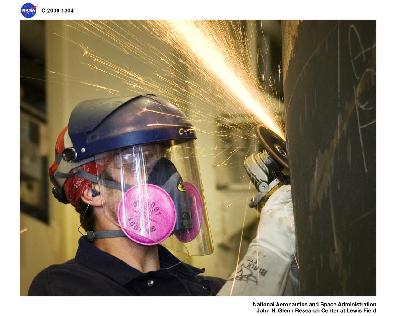 A port is cut into the side of the Ares 1-X,  IS-1 segment