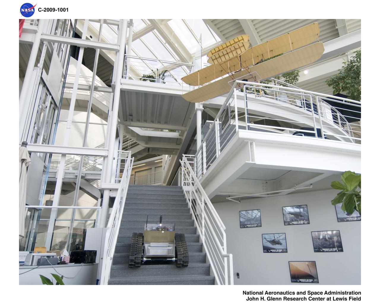 Robotic demonstration at Ohio Aerospace Institute (OAI)