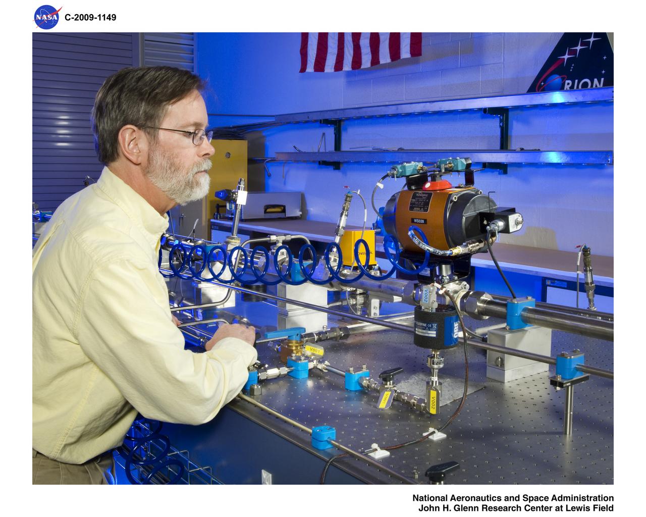 Dynamic Interaction Simulation Testing (DIST) Facility, for the Orion Spacecraft Hardware