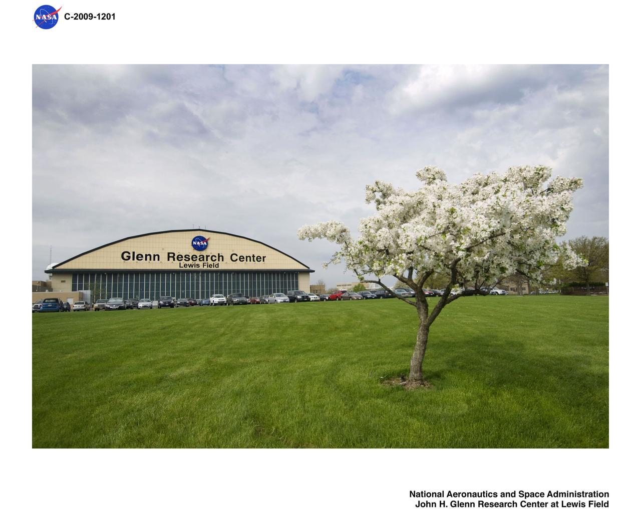 New Spring shots of the NASA Glenn Research Center Hangar