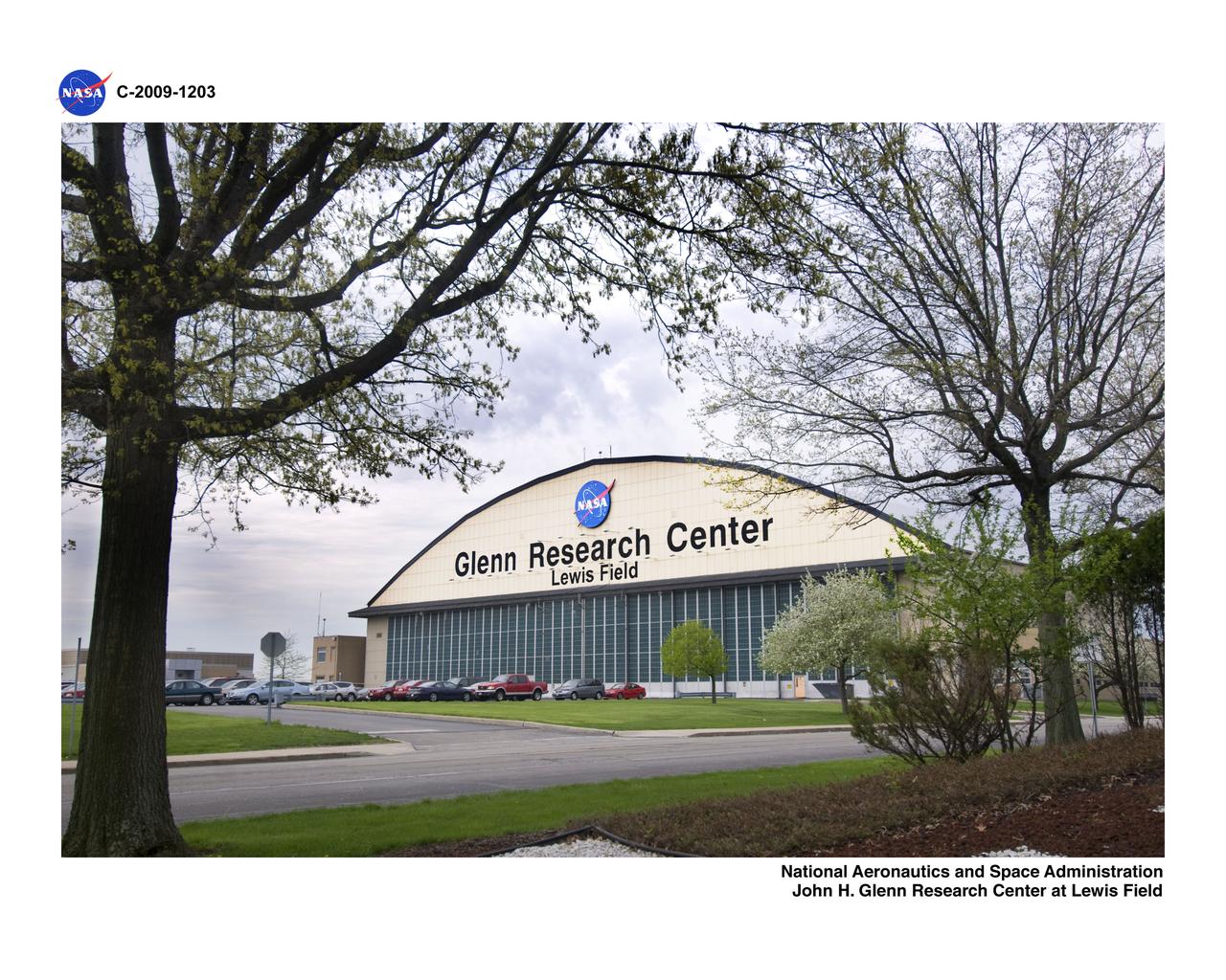 New Spring shots of the NASA Glenn Research Center Hangar