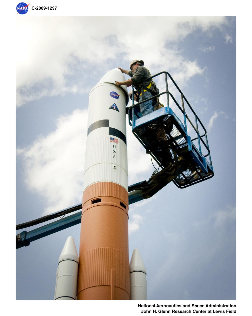 Installation of Ares V Model