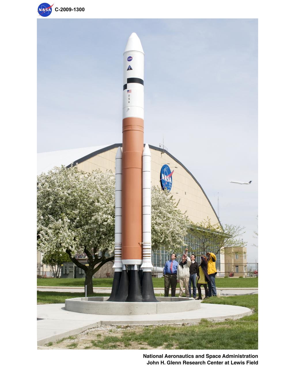 Installation of Ares V Model