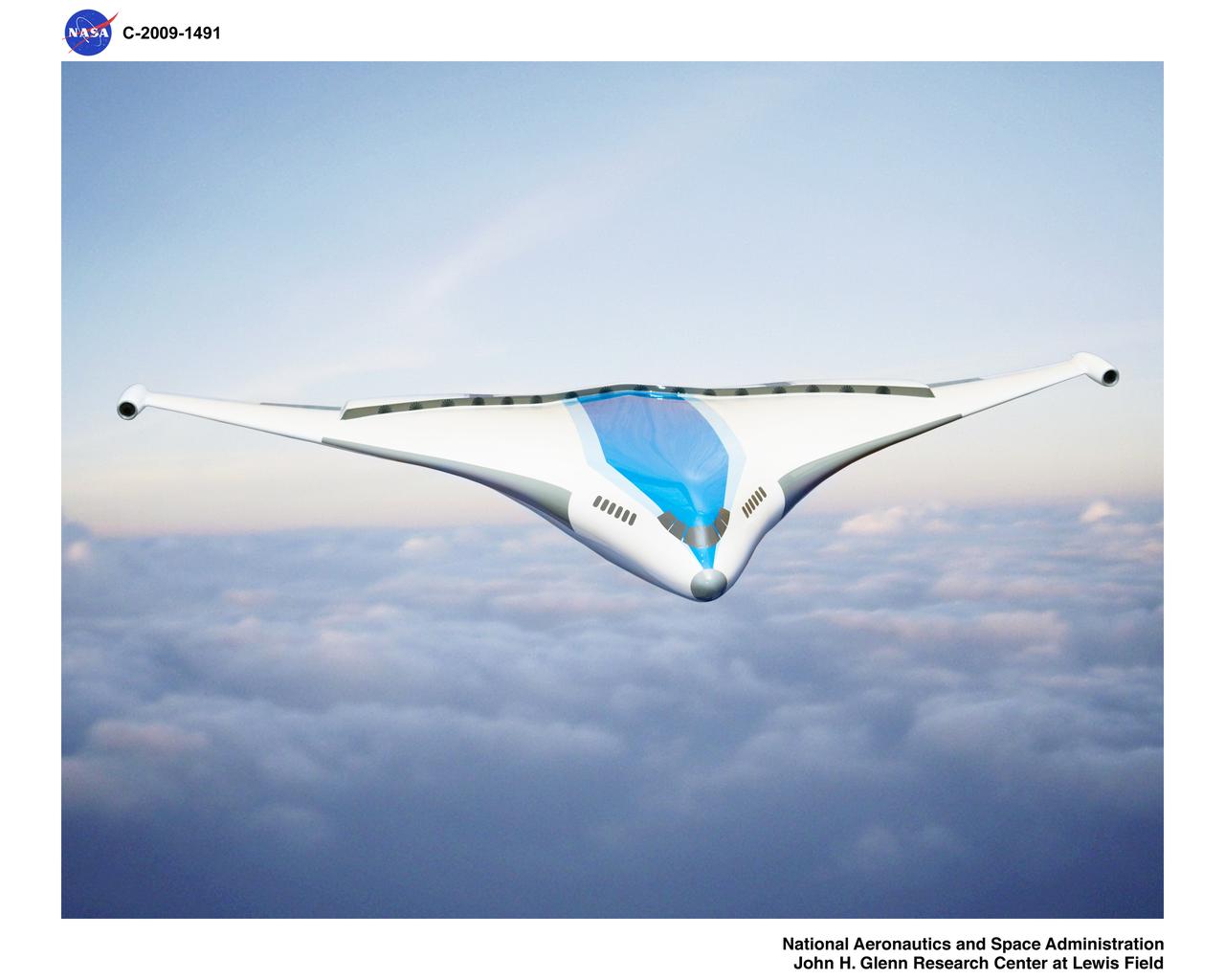 Blended Wing Display Model