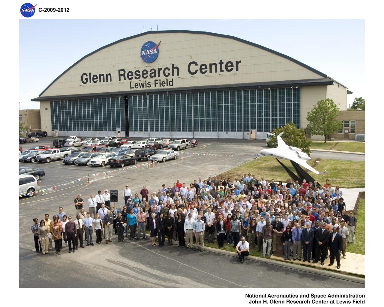 Hybrid Wing Body Model Dedication