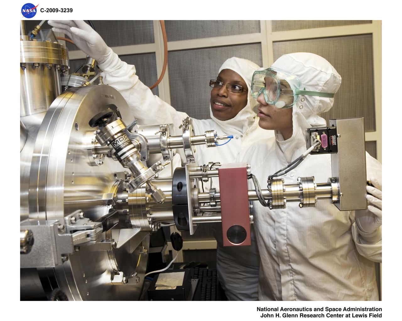NASA - Lewis' Educational and Research Collaborative Internship Program, LERCIP High School Student at worksite