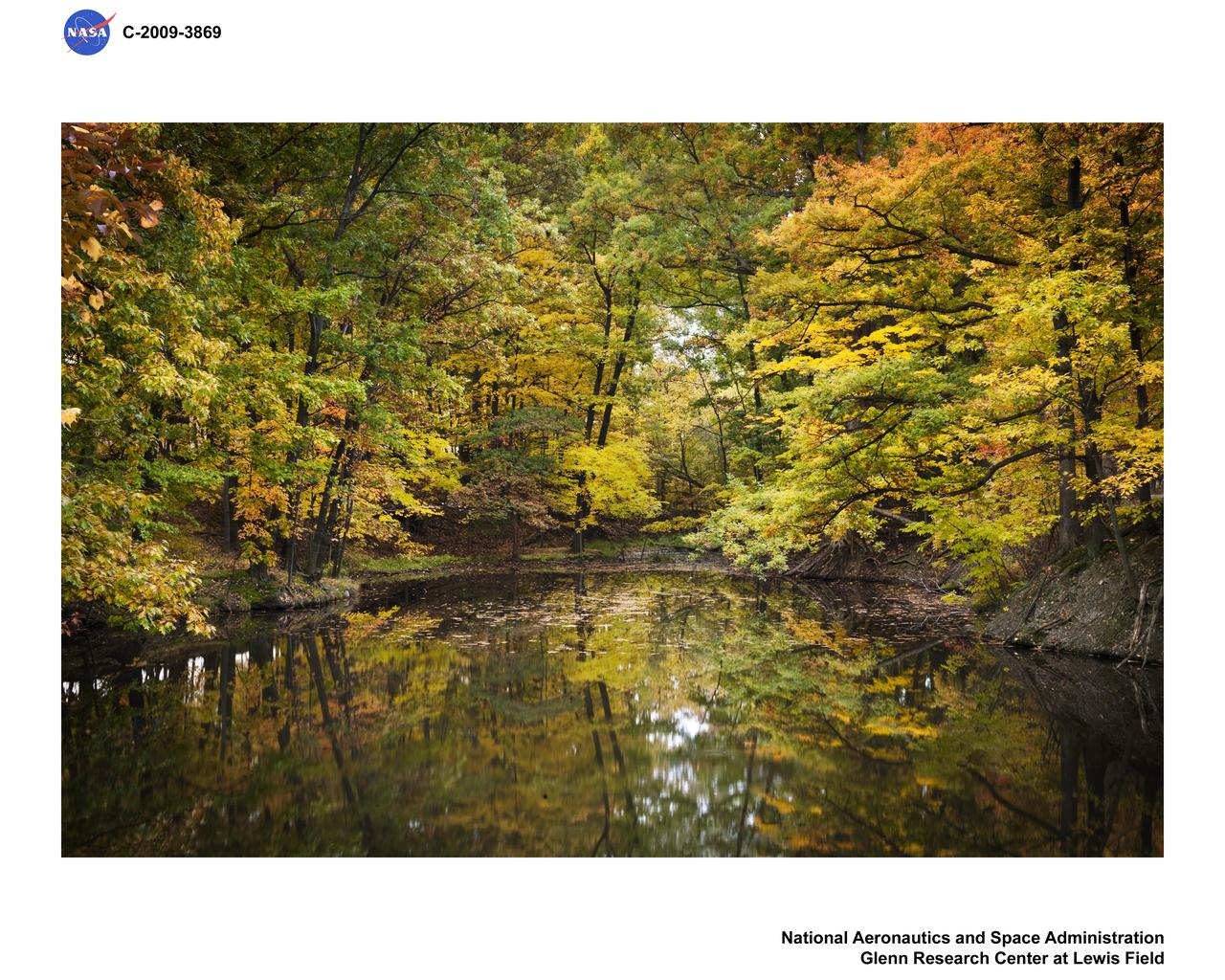 Fall color at Glenn Research Center