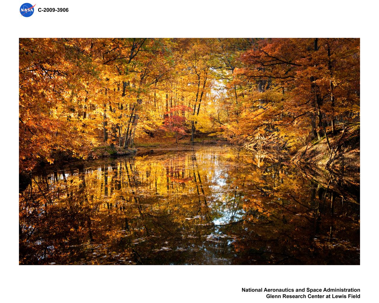 Guerin Pond in the Fall