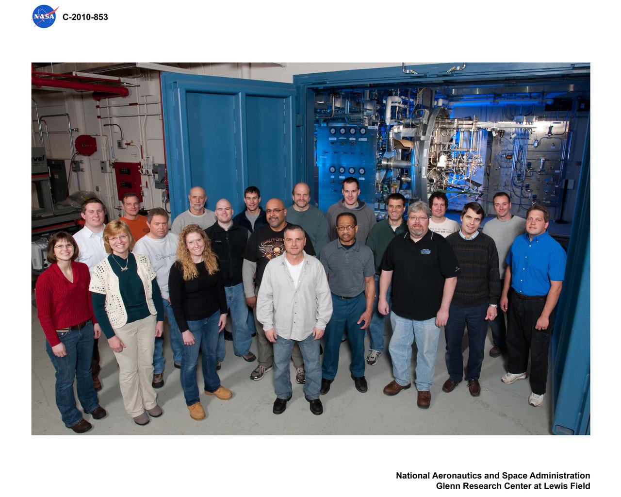 Altitude Combustion Stand Team Personnel