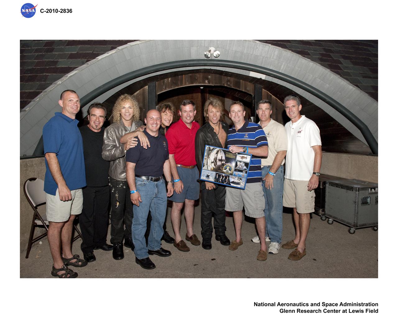 STS-132 Crew visit to the Blossom Music Center