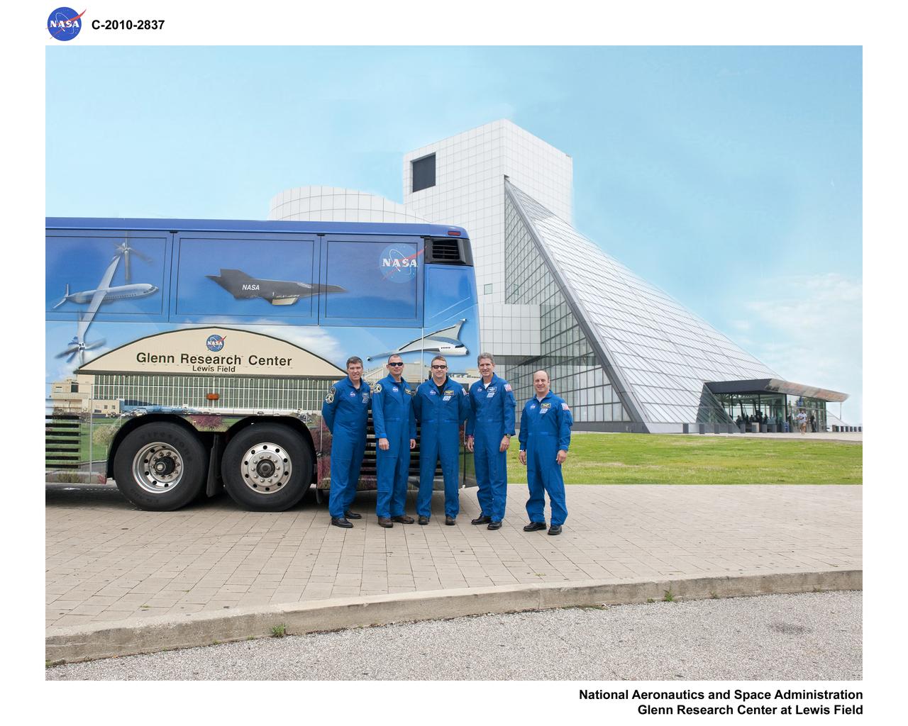 STS-132 Crew Visit to the Rock and Roll Hall of Fame and Museum