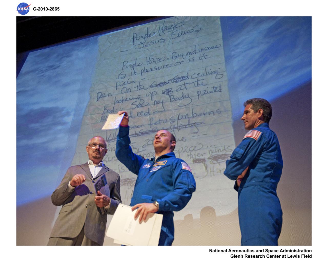 STS-132 Crew Visit to the Rock and Roll Hall of Fame and Museum