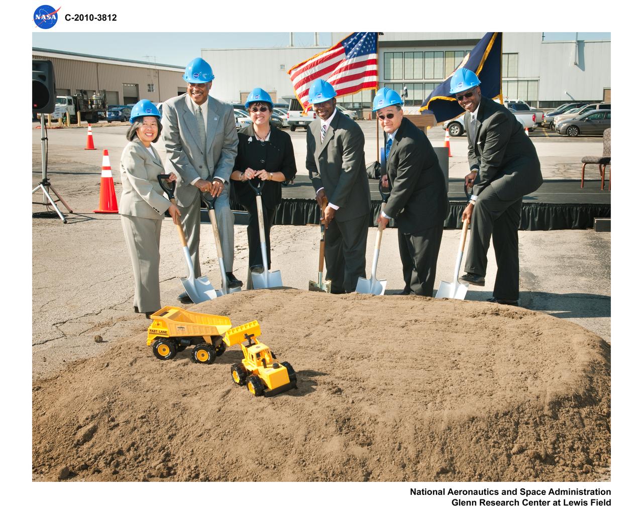Groundbreaking for the Centralized Office Building (COB)