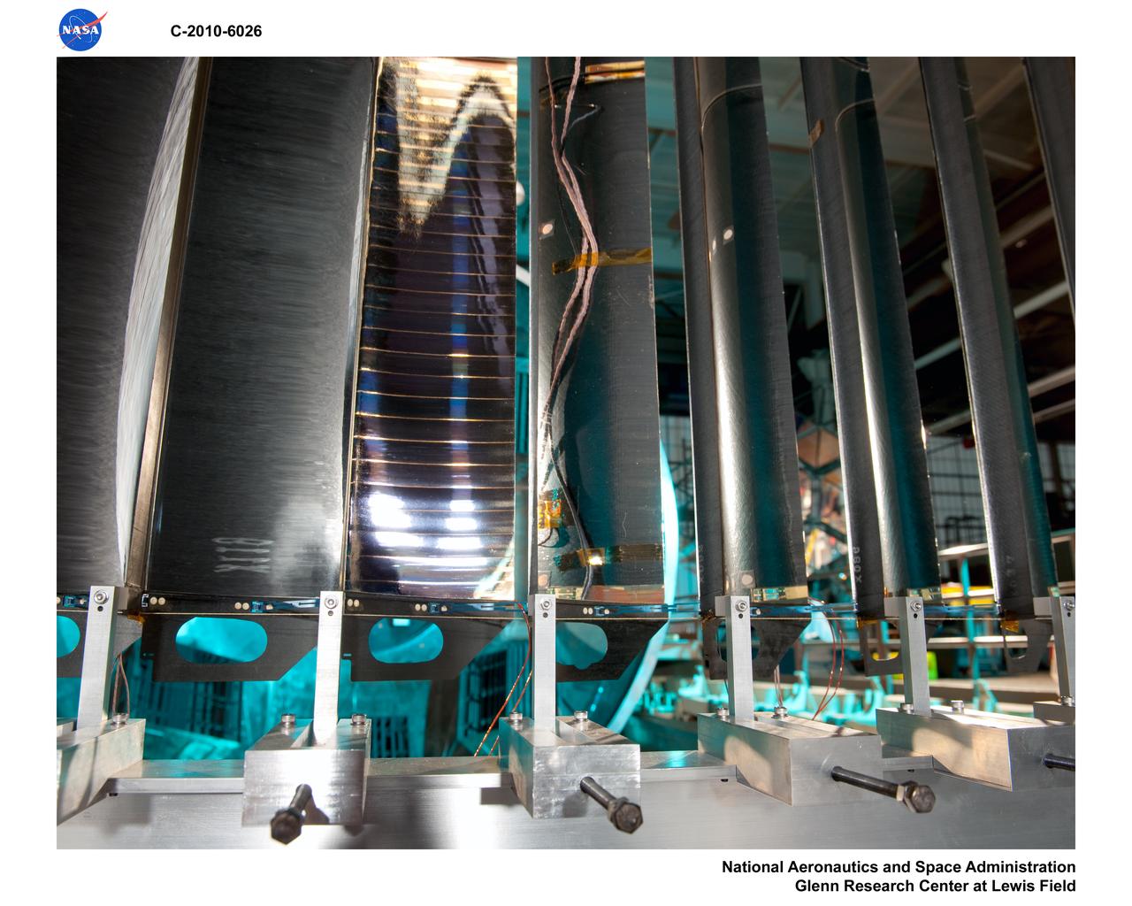Solar Array Concentrator in Vacuum Tank 6