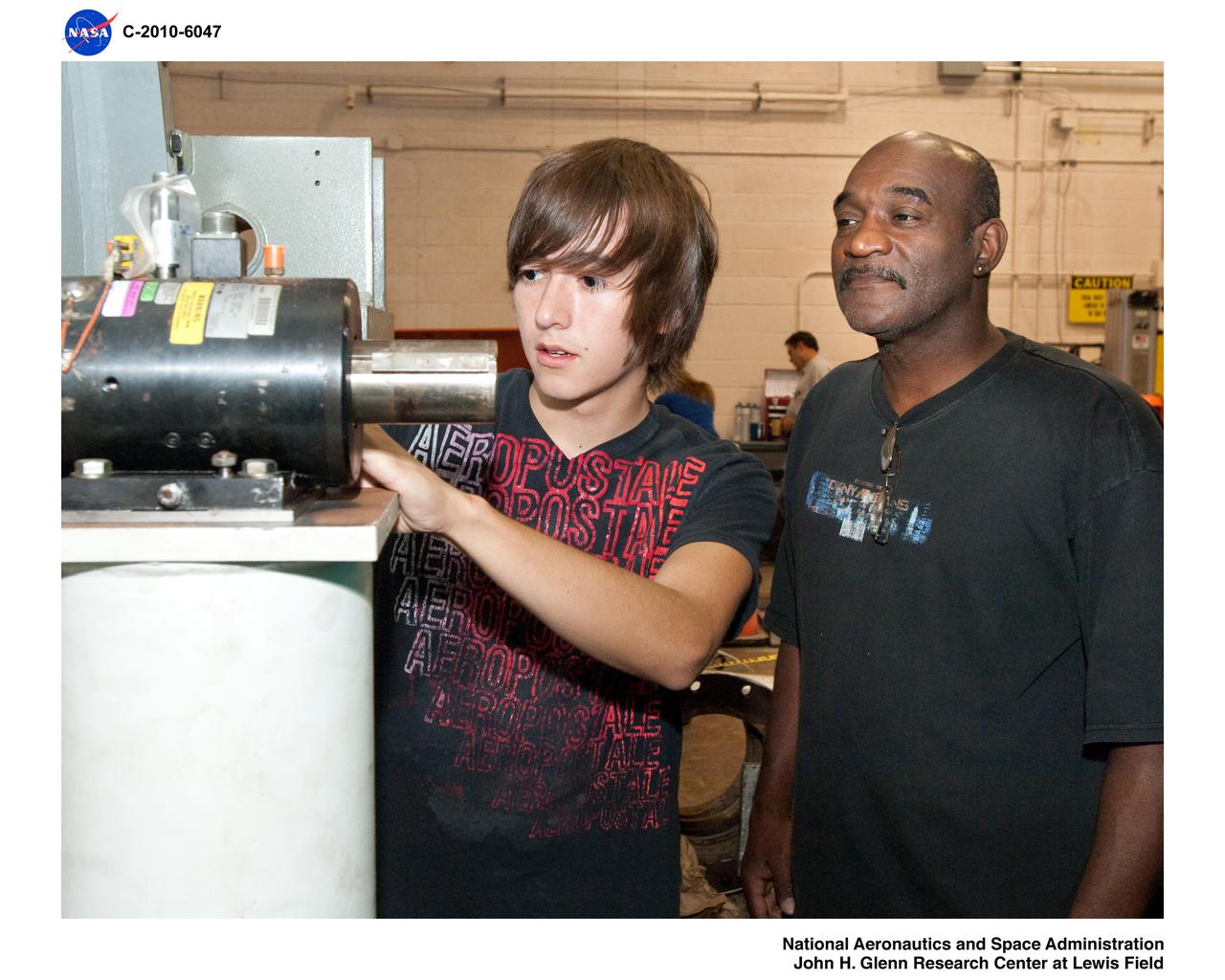 Lewis' Educational and Research Collaborative Internship Program - LERCIP - High School Student at the Worksite