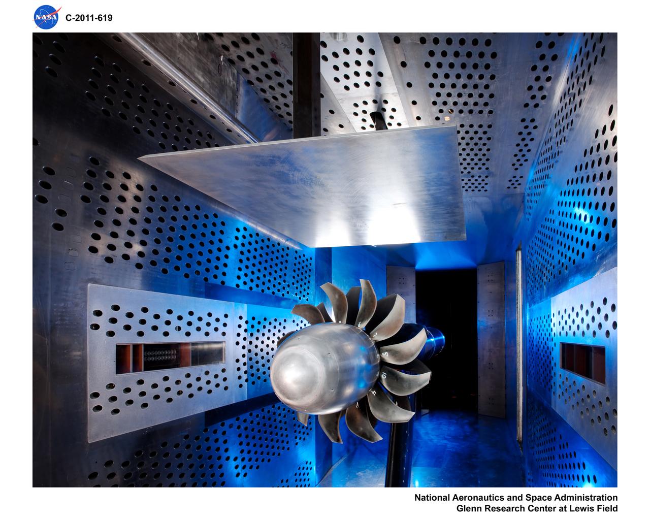 Air-Breathing Propulsion - General Electric Open Rotor Model in the 8x6-Foot Supersonic Wind Tunnel
