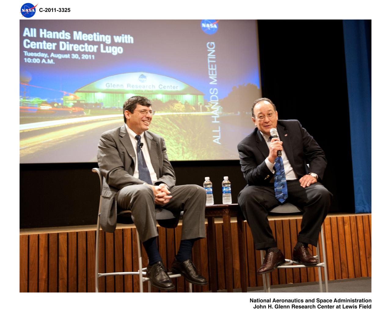 All Hands Meeting with the Glenn Research Center Director and the NASA Associate Administrator